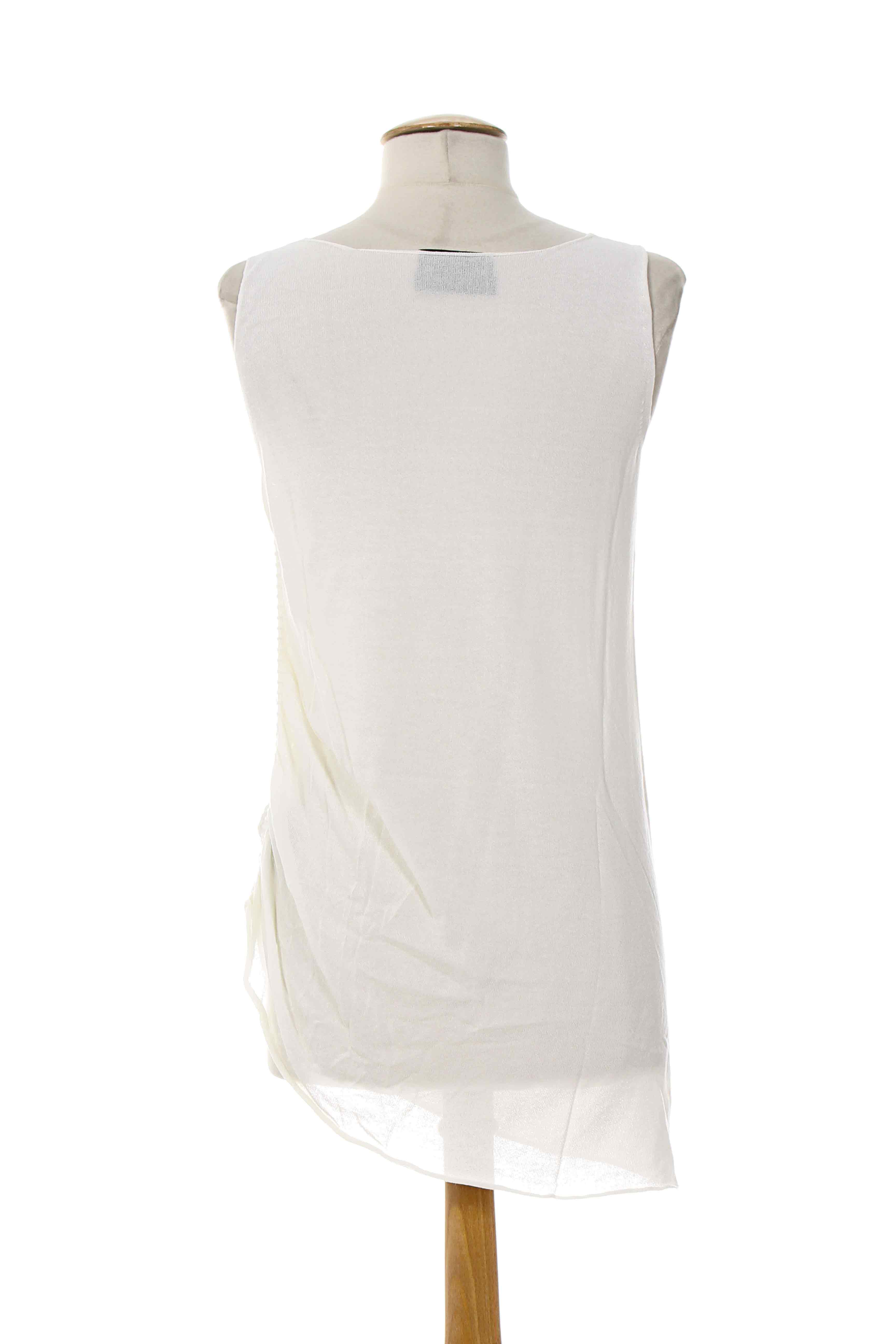 Almalibre Tuniquesansmanche Femme couleur blanc