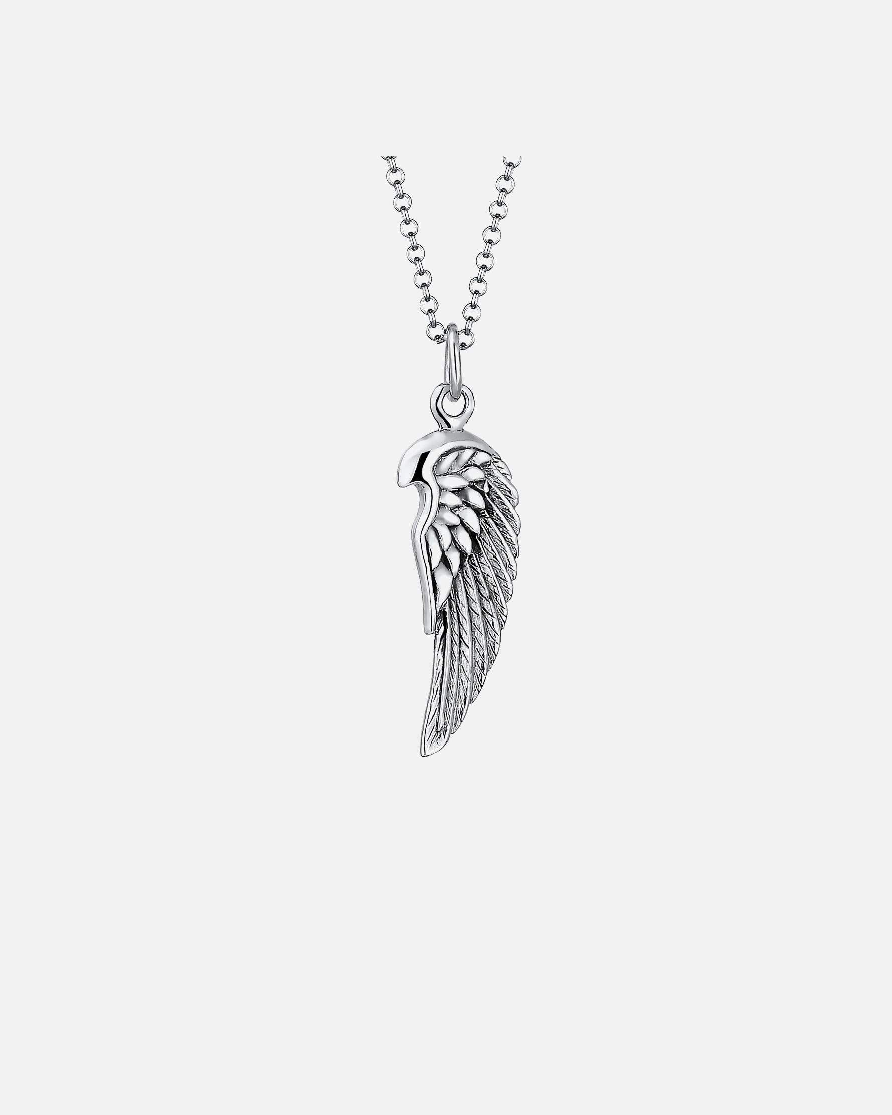 Collana rock wing KUZZOI Paulo Fanello, ossido freddo, argento 925