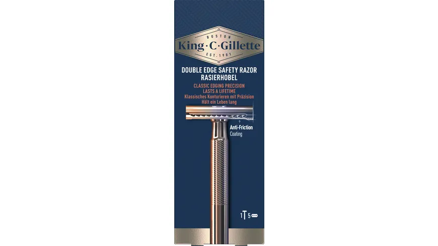 King C. Gillette Rasierer Rasierhobel