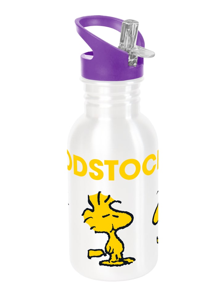 Geda Labels Trinkflasche Woodstock Edelstahl in Weiß - 500 ml günstig kaufen onesize