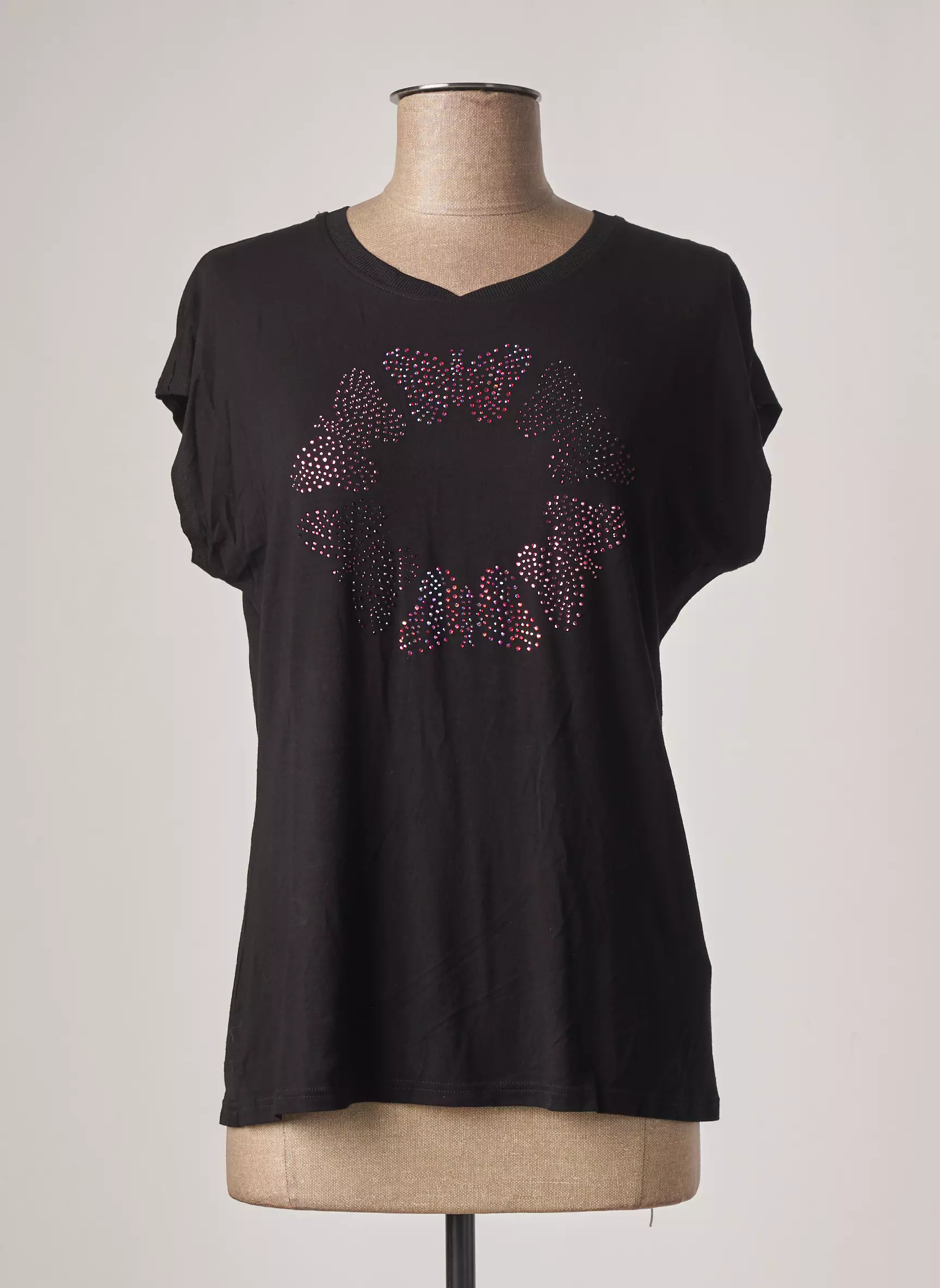 Desigual Tshirts Femme couleur noir