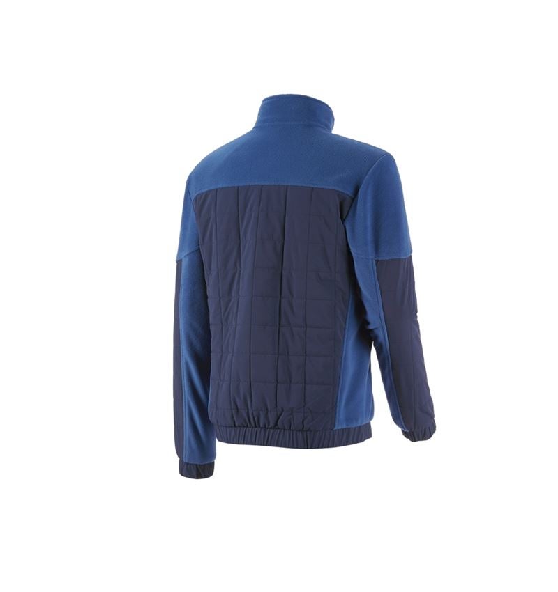 Hybrid Fleecejacke e.s.concrete