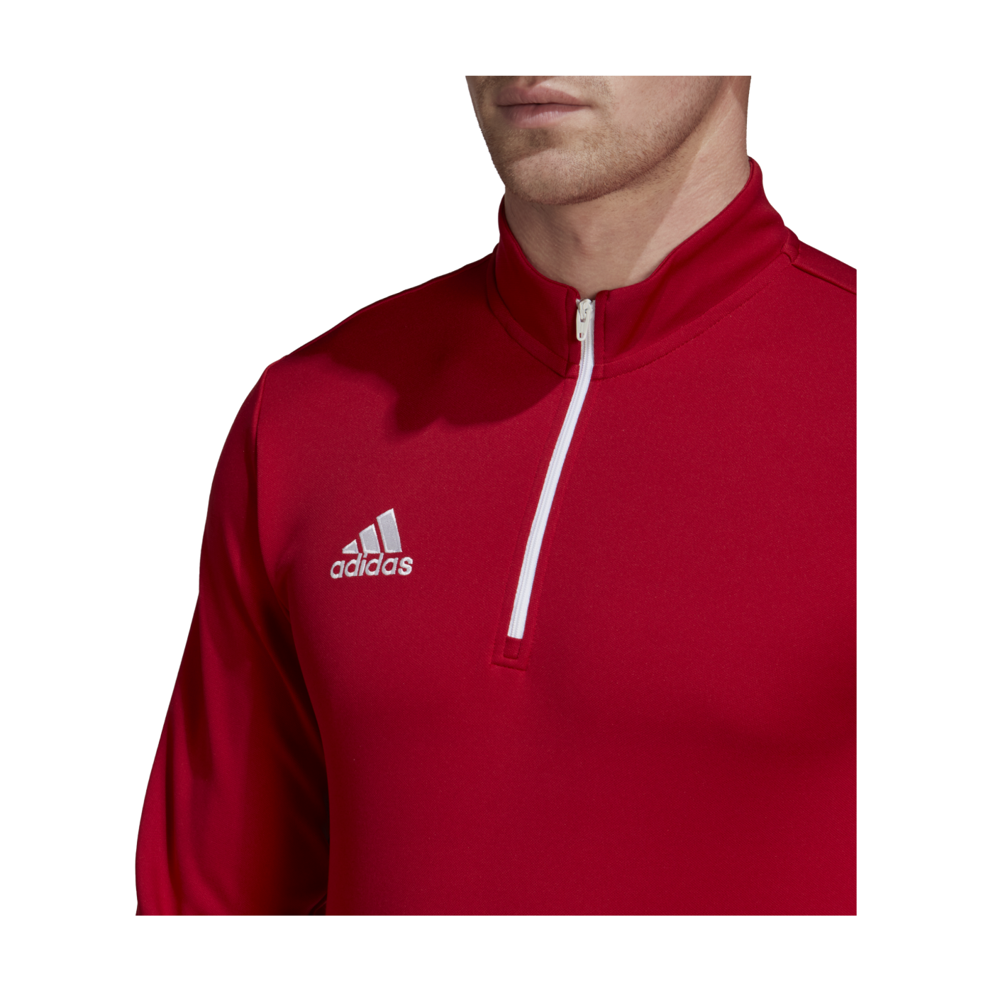 adidas Entrada 22 HalfZip Sweatshirt Rot