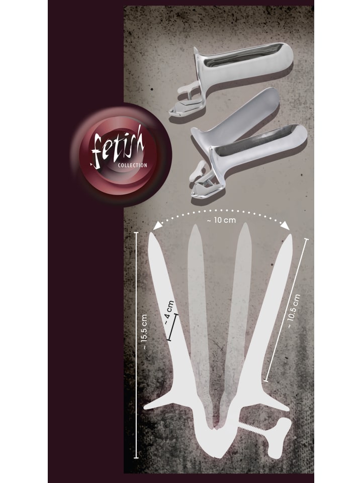 Fetish Fantasy Spekulum Spekulum in silber günstig kaufen 15 cm