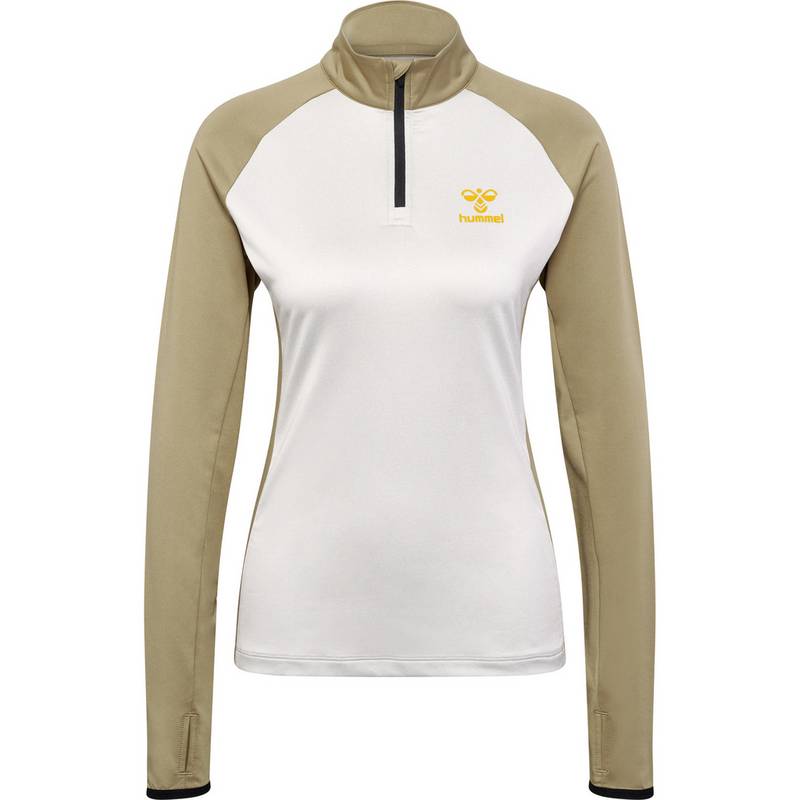 hummel hmlSPRINT MELANGE HALF ZIP WOMAN Sweatshirt Damen
