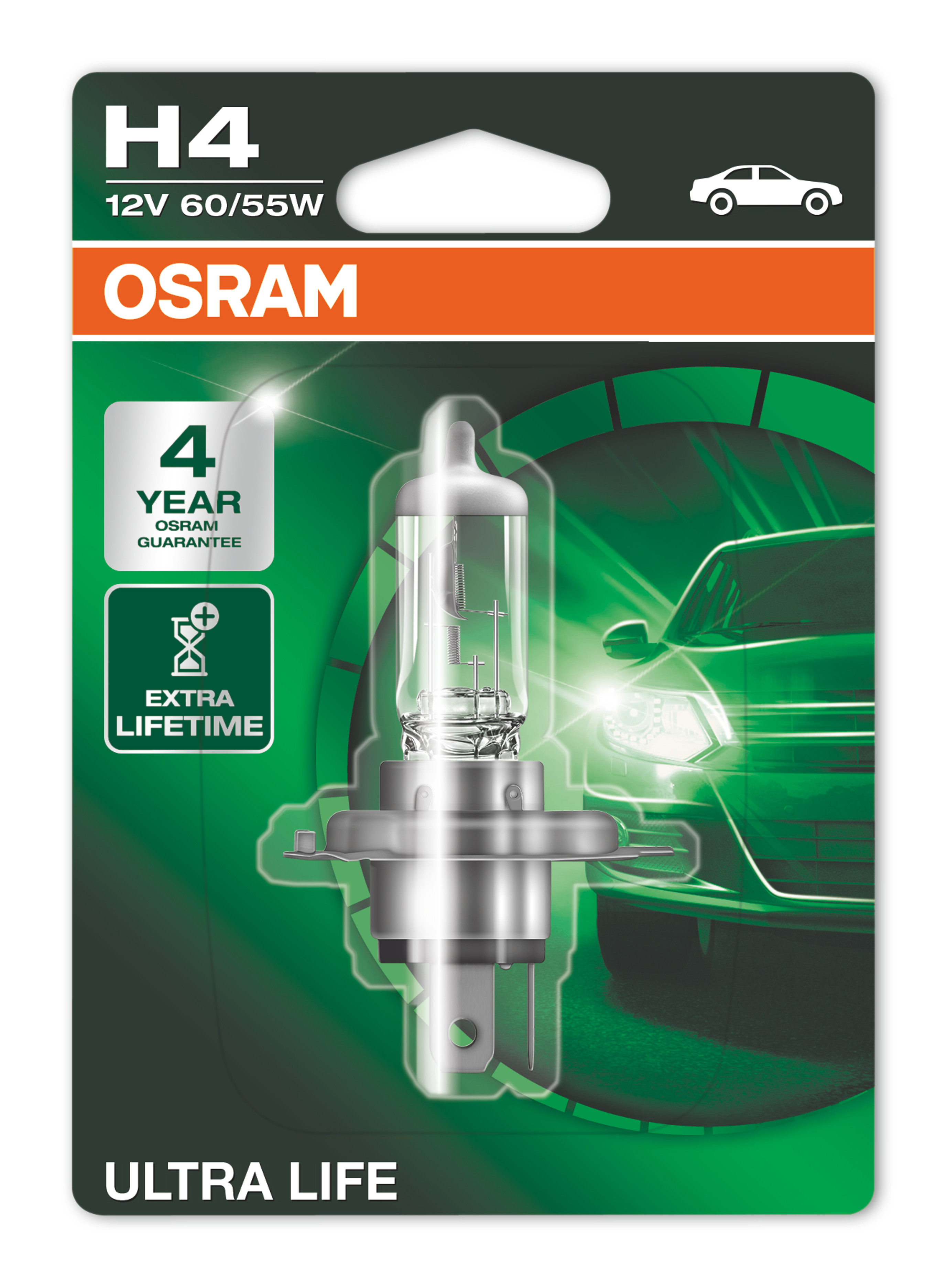 OSRAM ULTRA LIFE® H4 12V DUOBOX - ATU