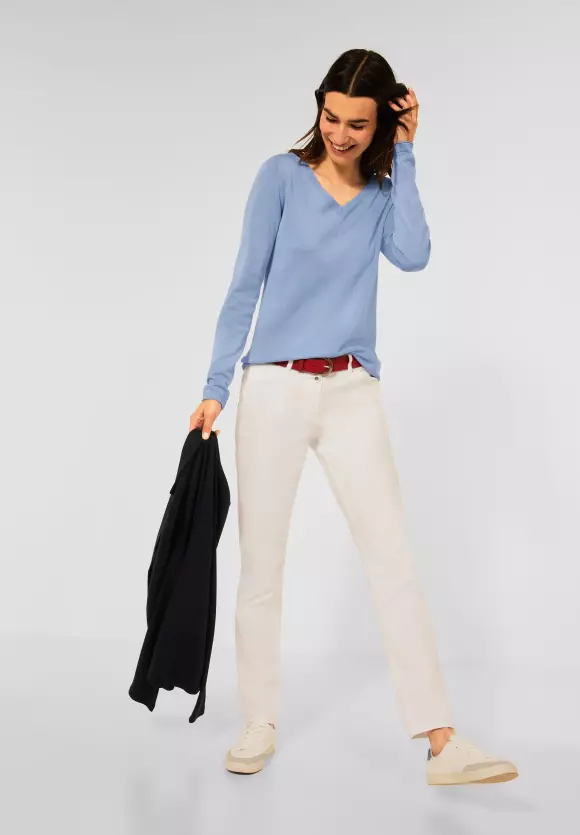 CECIL Basic Pullover in Unifarbe