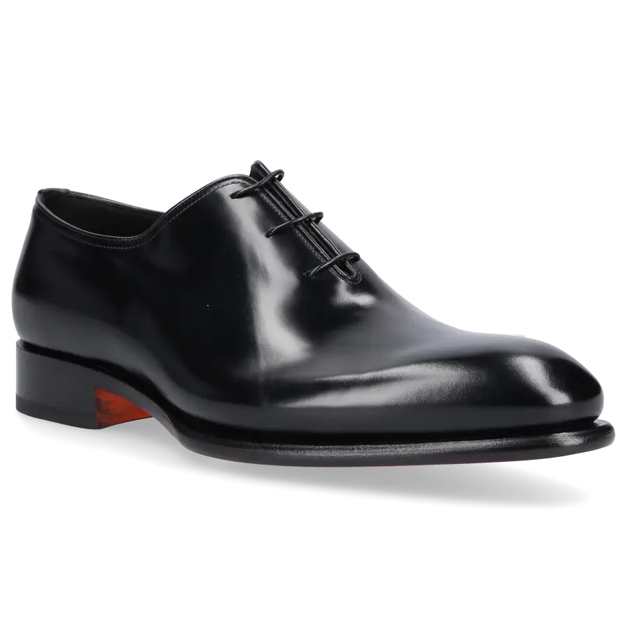 Santoni - Businessschuhe Oxford 16229 Kalbsleder - schwarz