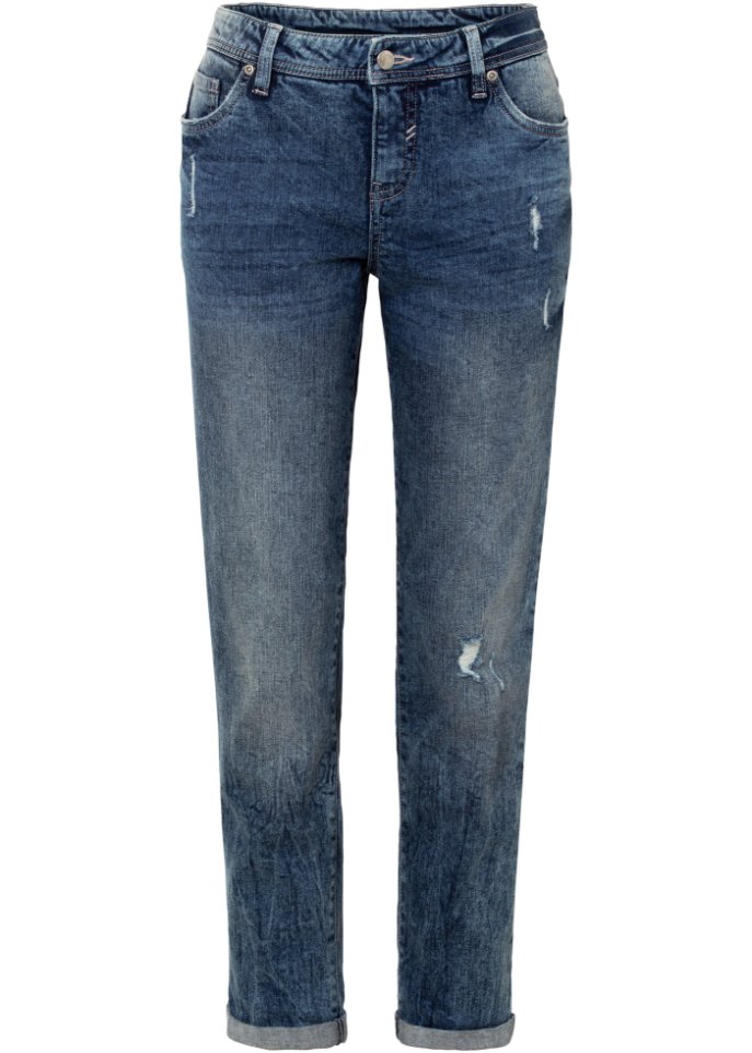 Boyfriend-Jeans aus Bio-Baumwolle