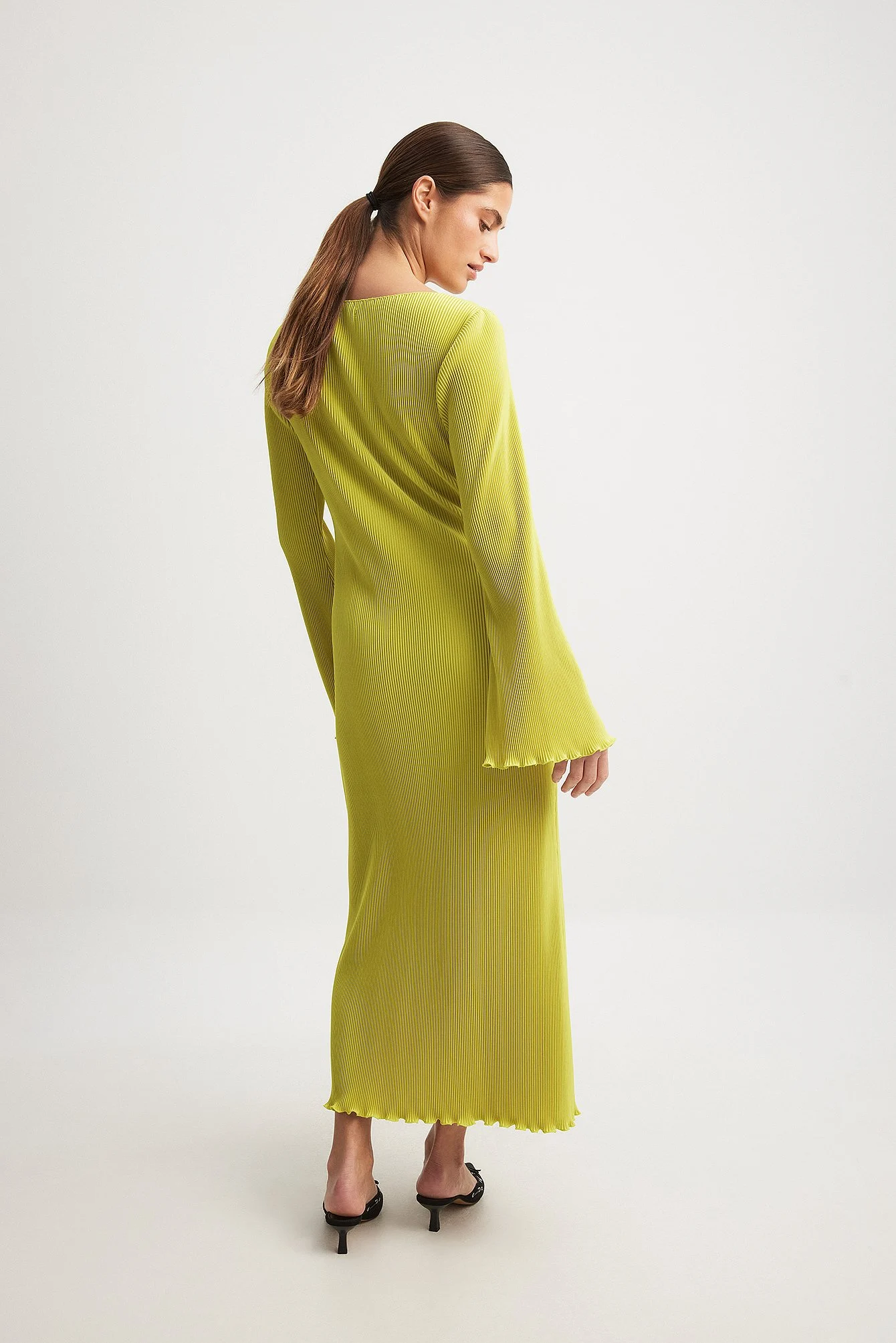 Midikleid mit Falten