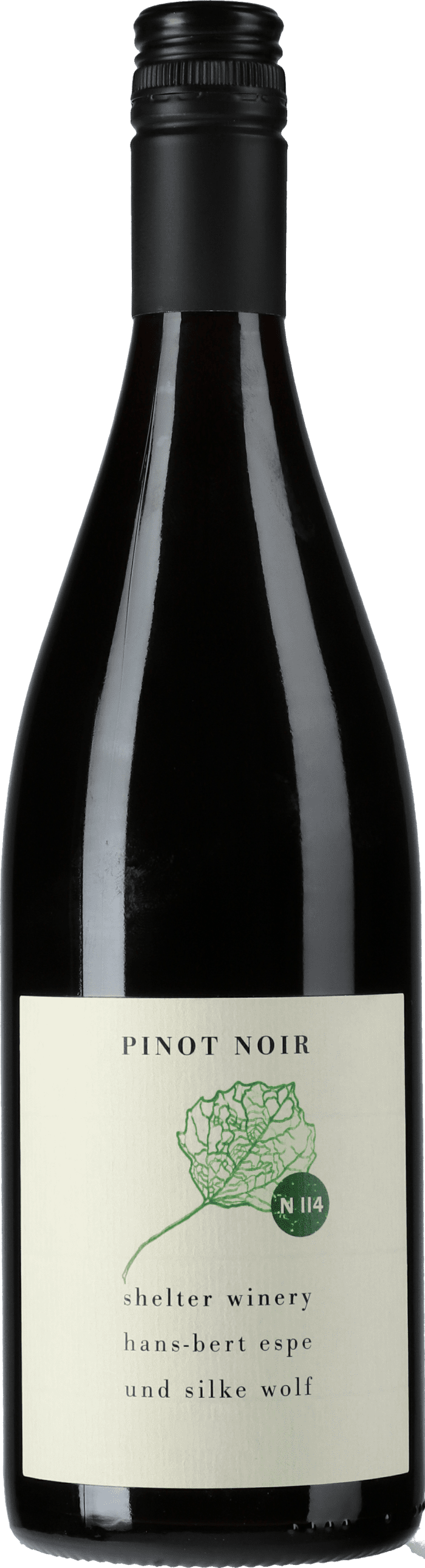 Shelter Winery: Pinot Noir  N114 2021