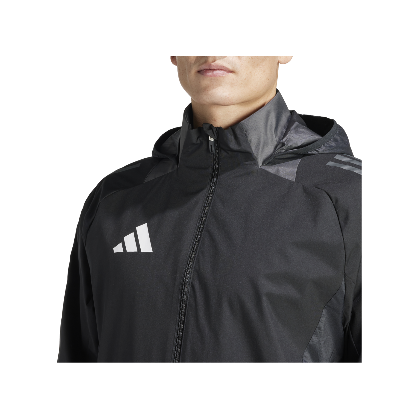adidas Tiro 24 Competition Allwetterjacke Schwarz