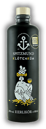 Spitzmund Klötenköm - Eierlikör Spitzmund Klötenköm - Eierlikör  0,5	 Liter - Vol 20%
