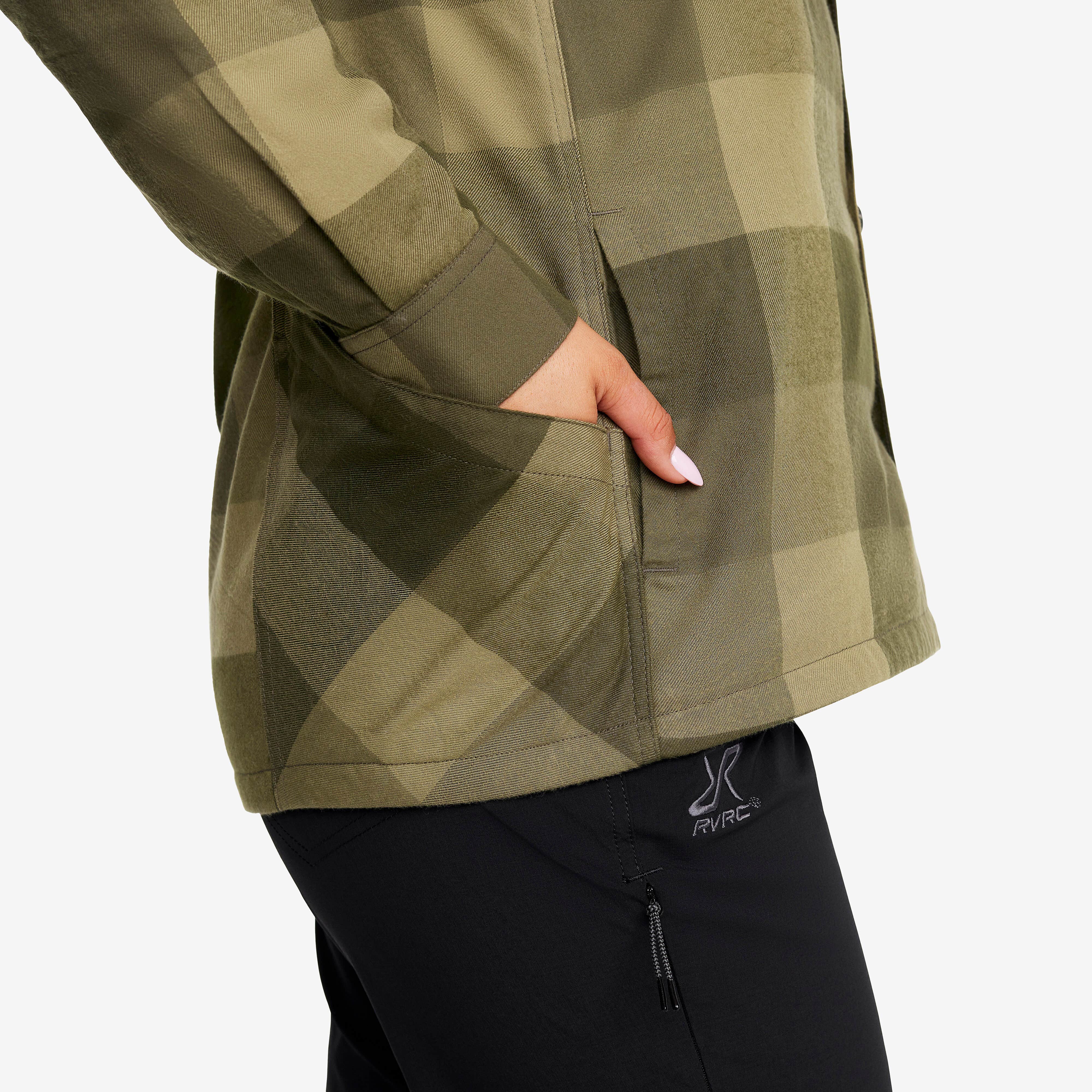 Insulated Shirt Femme Forest Night