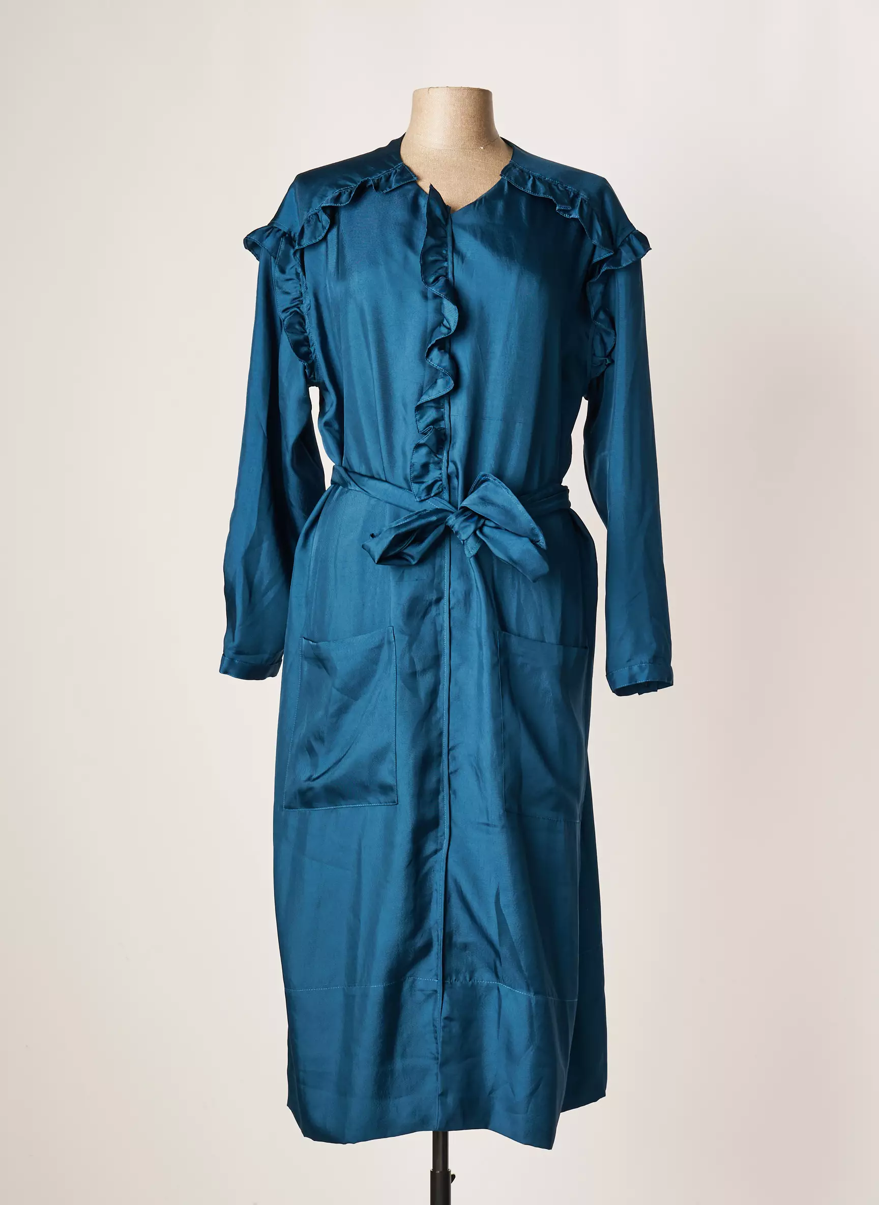 Soeur Robes Mi Longues Femme couleur bleu