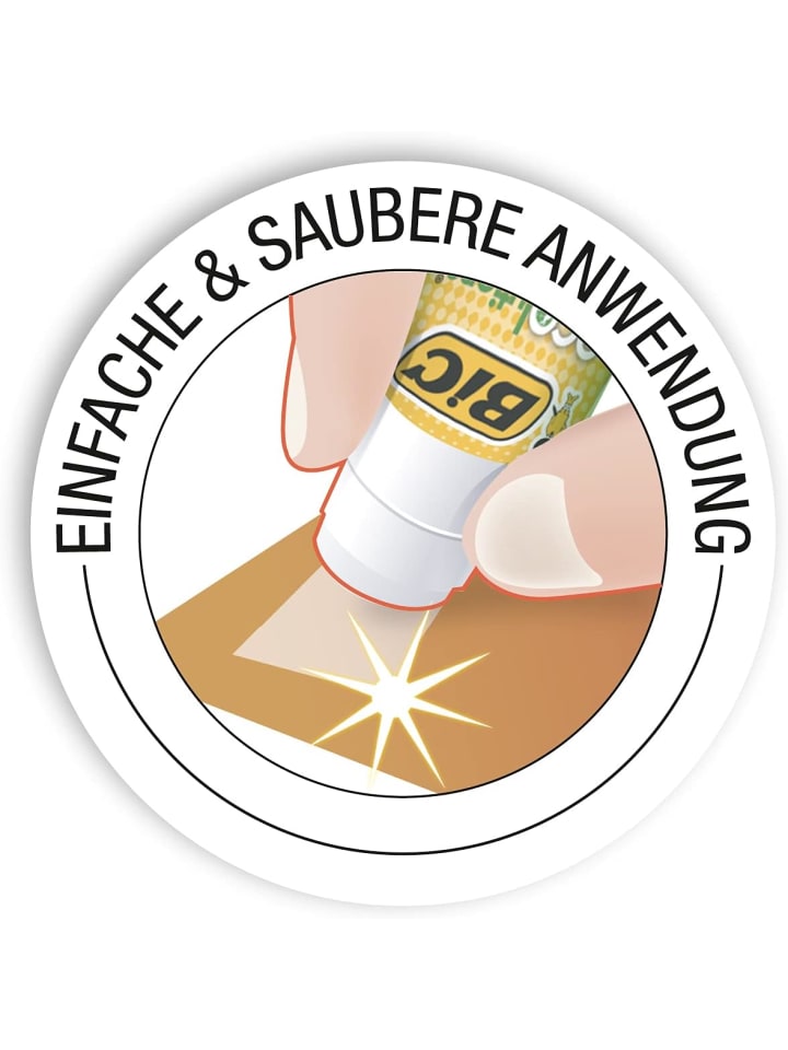 Bic Klebestift Glue Stick ECOlutions, kinderfreundlich, auswaschbar, 30er Pack günstig kaufen onesize