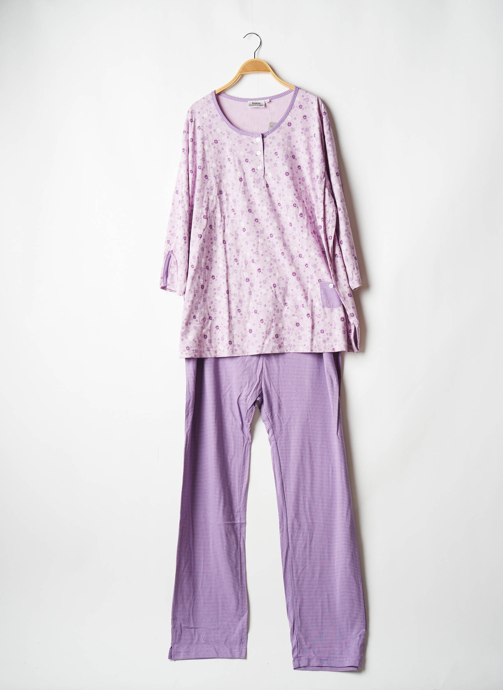 Hajo Pyjamas 1 Femme couleur violet
