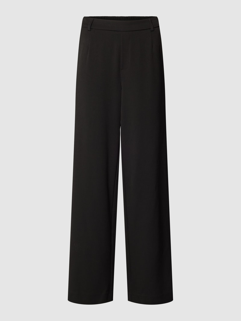 Stoffhose mit Paspeltaschen am Gesäß Modell 'VARONE' in black