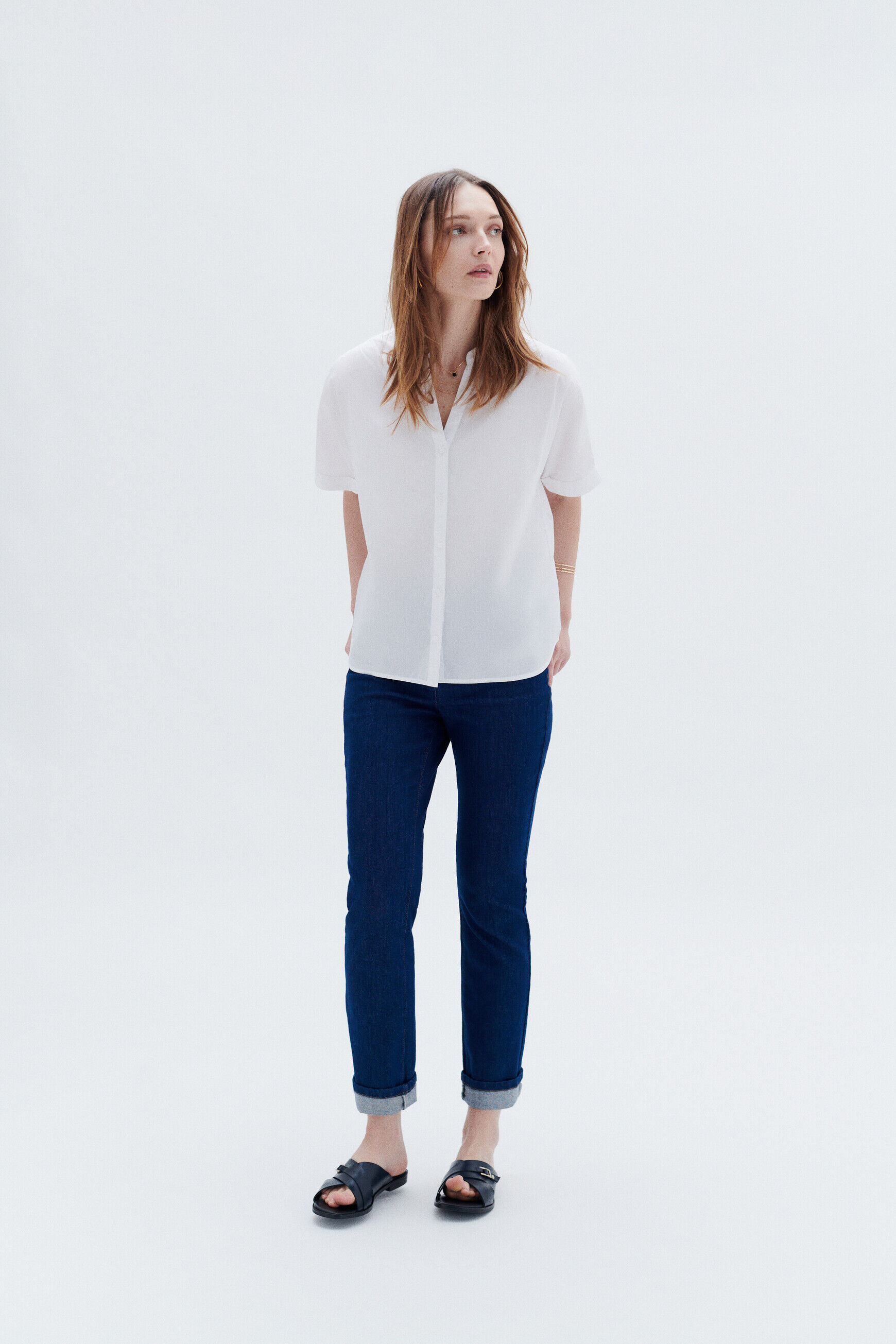 Chemise cado2 blanc femme