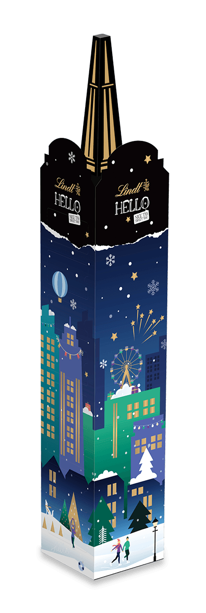 HELLO Adventskalender Tower, 235g