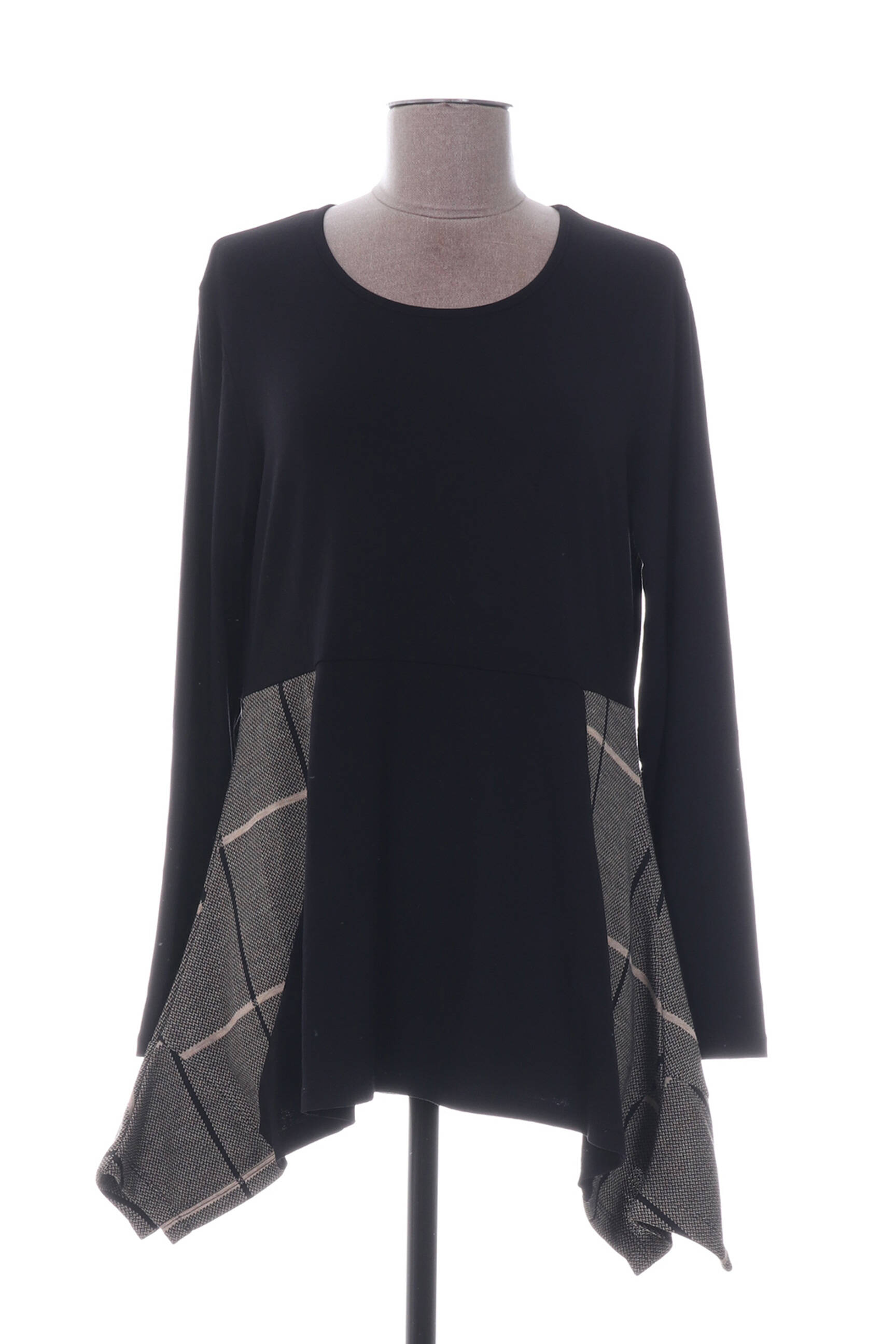 G Oze Tuniquemanchelongue Femme couleur noir