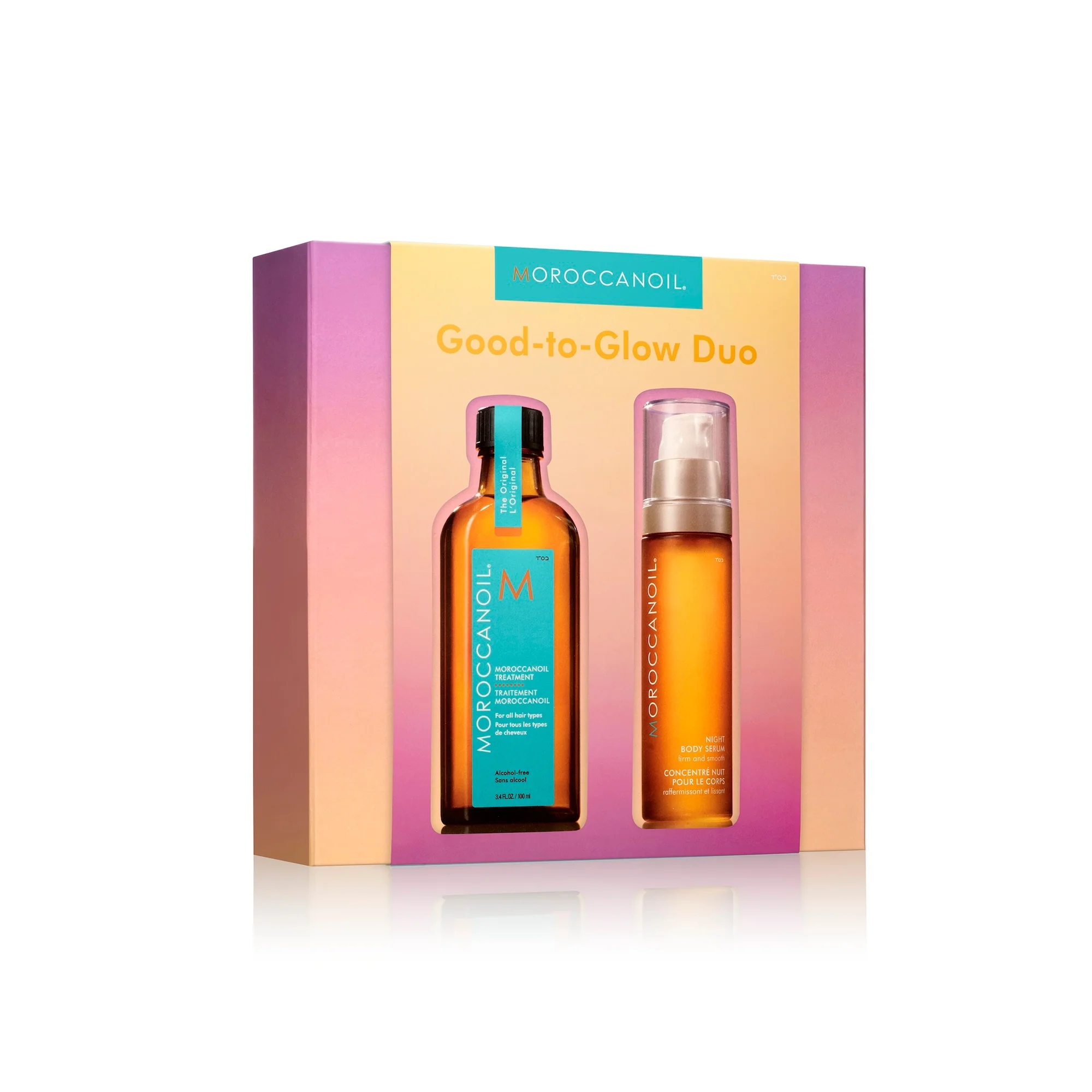Treatment Good To Glow Duo - Original - Gavesett for hår, nærende gavesett