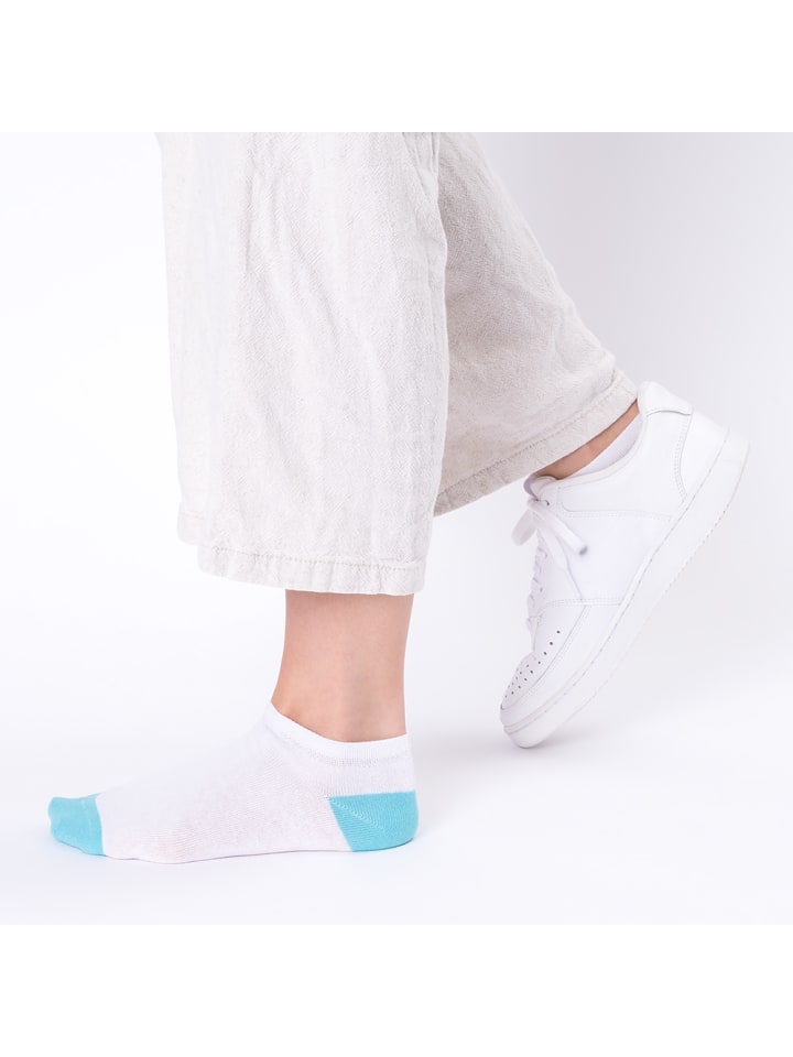 Occulto 10er Pack Muster Sneaker Socken Maja in Weiß-Mix günstig kaufen 39-42