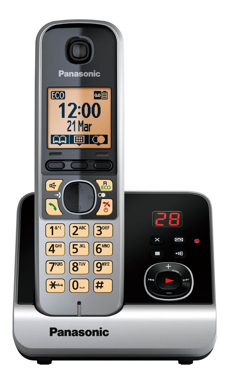 Panasonic KX-TGC420GB Solo Schwarz