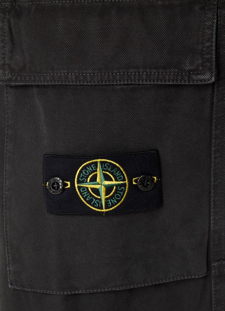 Pantaloni cargo cu croi larg Stone Island 30601 și logo