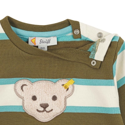 Sweatshirt, khaki für Jungs