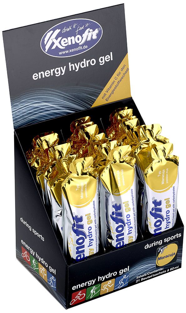 Xenofit Energy Hydro Gel 21x60ml Box kaufen | Bike-Discount