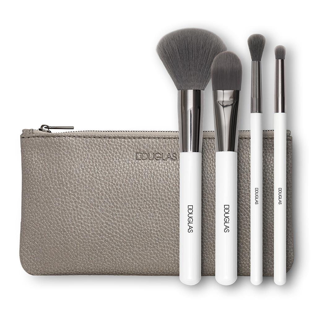 Charcoal Face & Eyes Make-up Brush Set