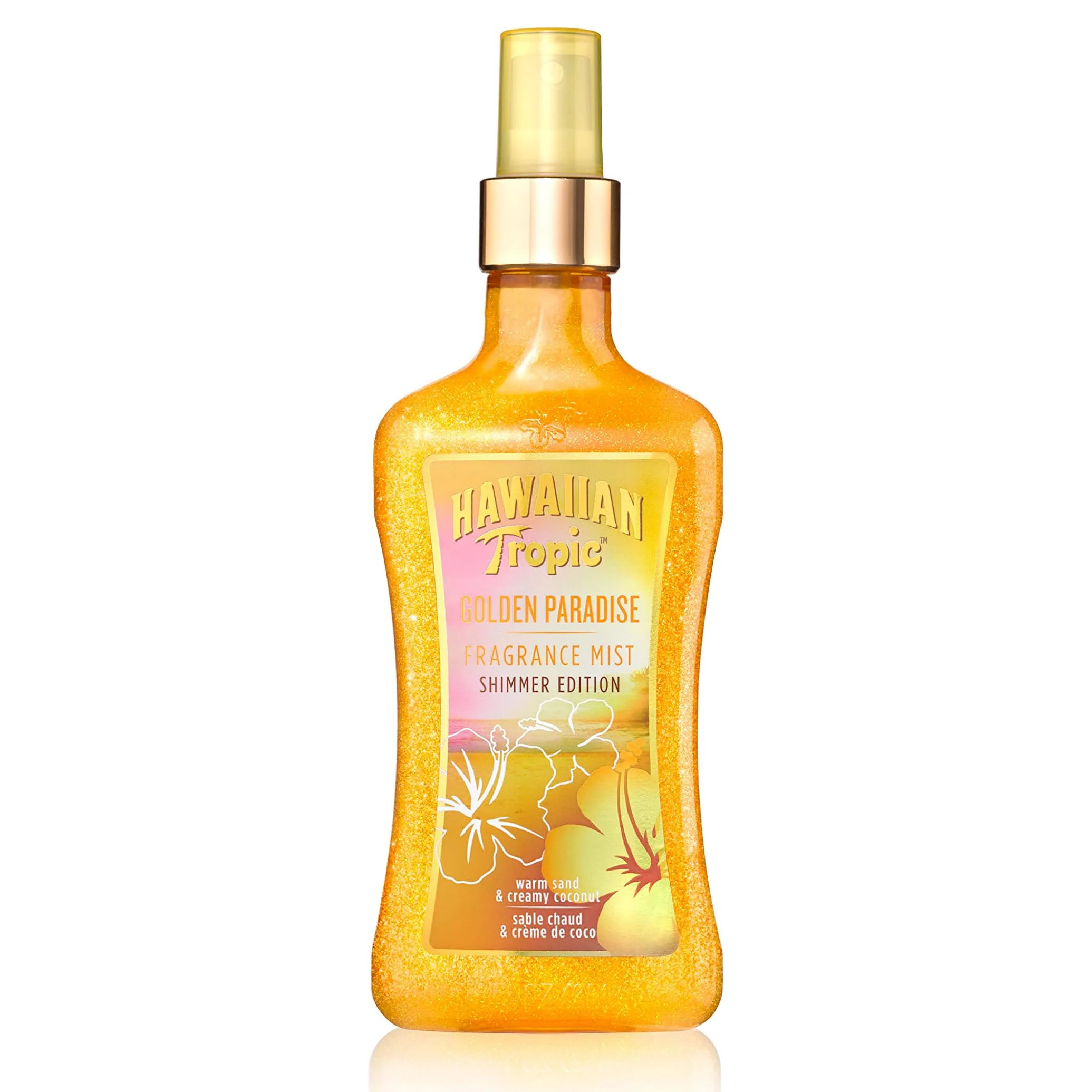 Parfum Golden Paradise Fragrance, ediție strălucitoare - Apă aromatică
