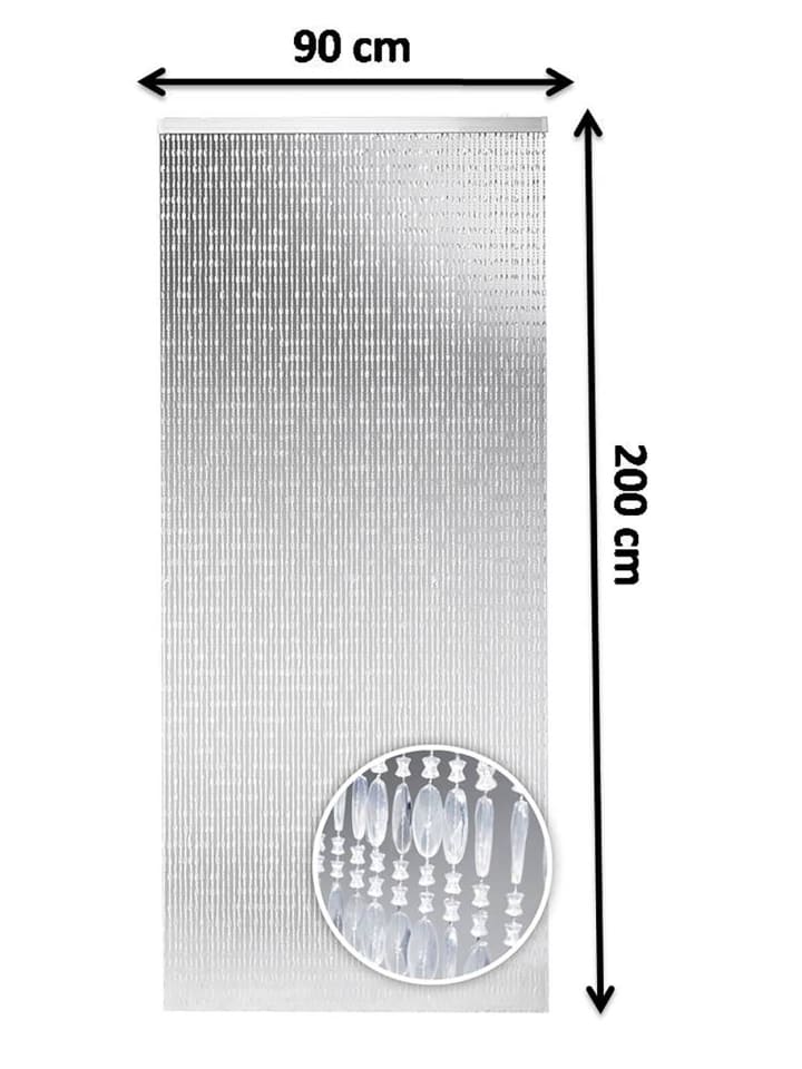 kobolo Vorhang DIAMONDS200 in Weiß günstig kaufen onesize