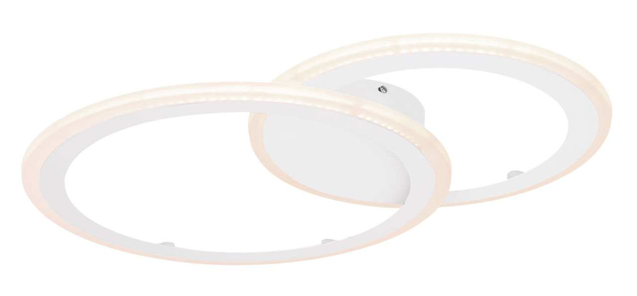 Globo Lighting - FENNA - Deckenleuchte Metall weiß, LED