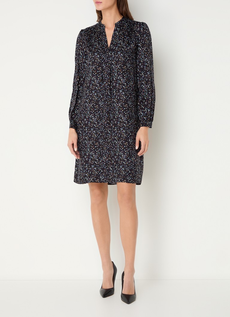 Vestido túnica corto con estampado de lunares Leanne de Hobbs