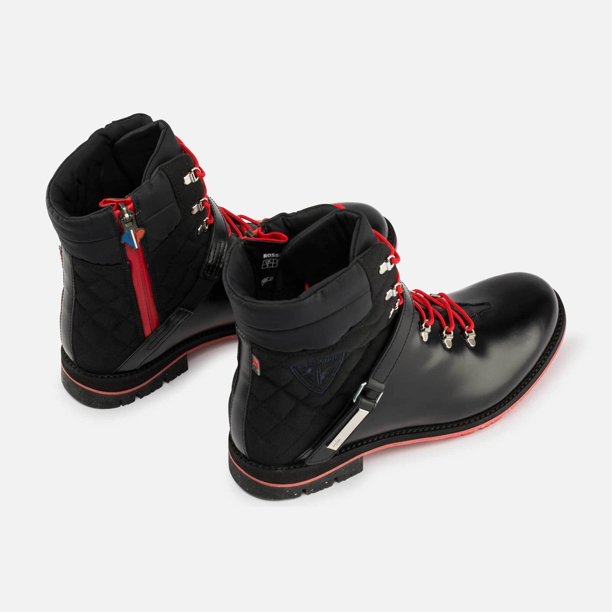 Bottes 1907 Courchevel Noires Brillantes Femme