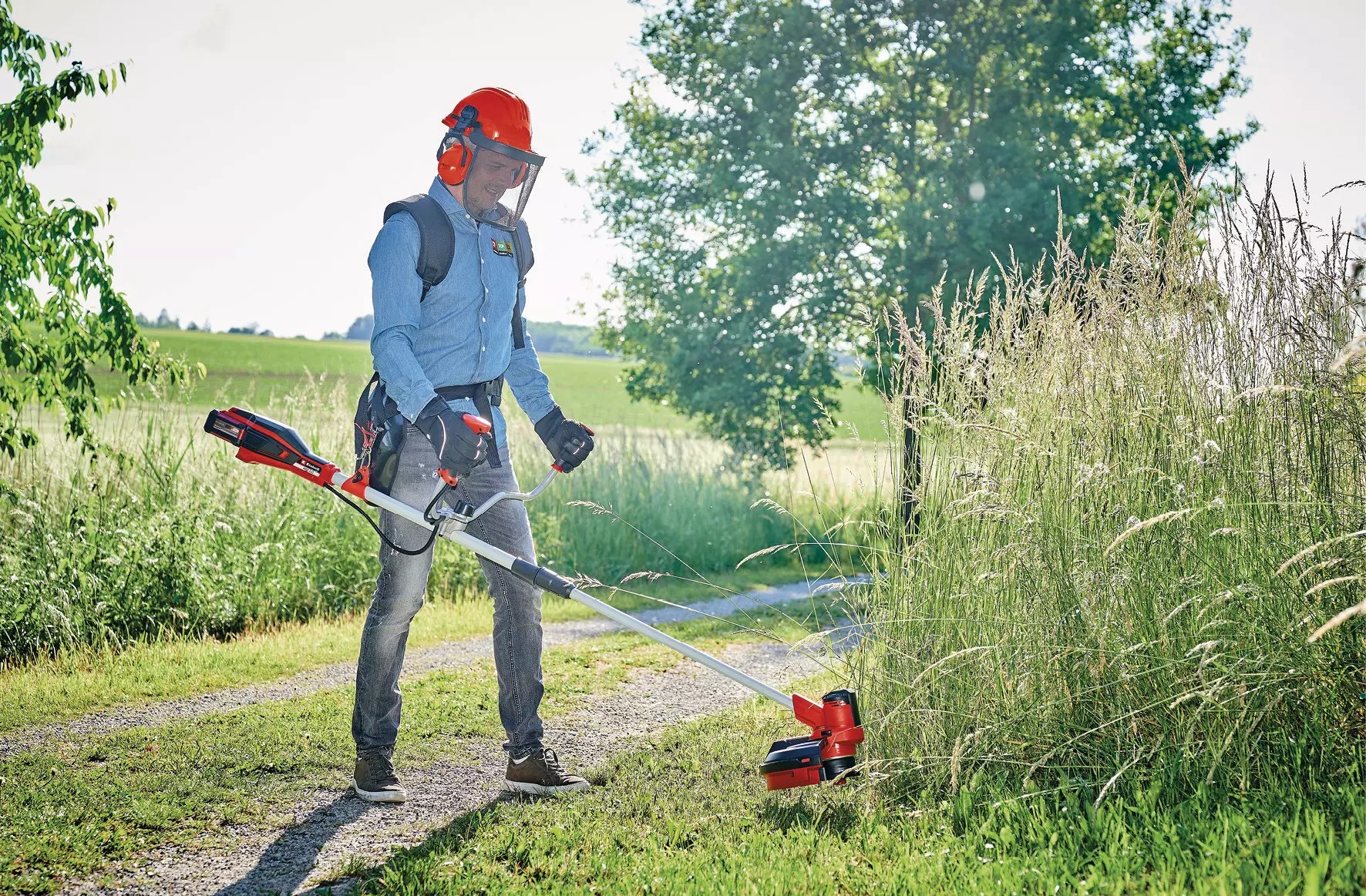Einhell 3411310 AGILLO 18/200 Li Solo akkus bozótvágó akkumulátor és töltő nélkül, dobozban