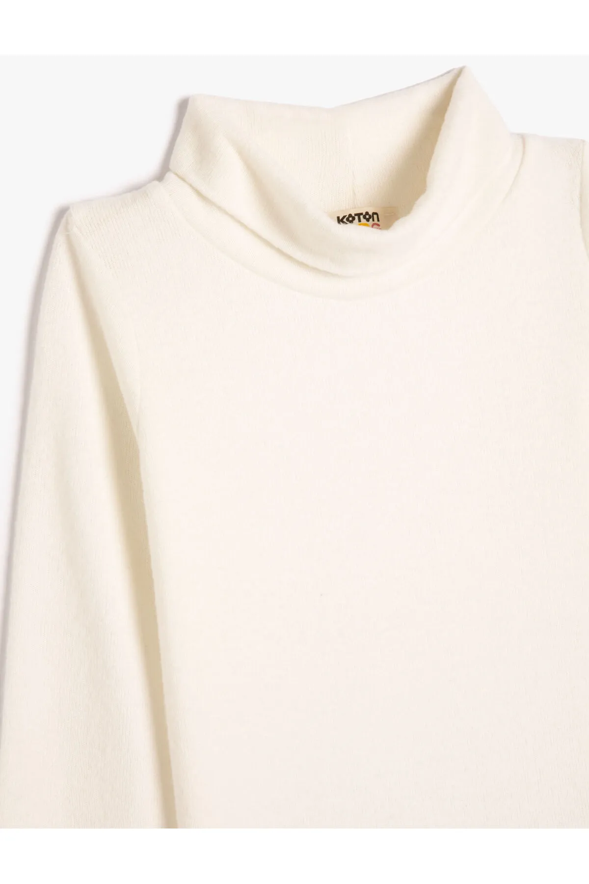 Koton  Basic-T-Shirt mit Rollkragen, weich strukturiert, dick, langärmlig