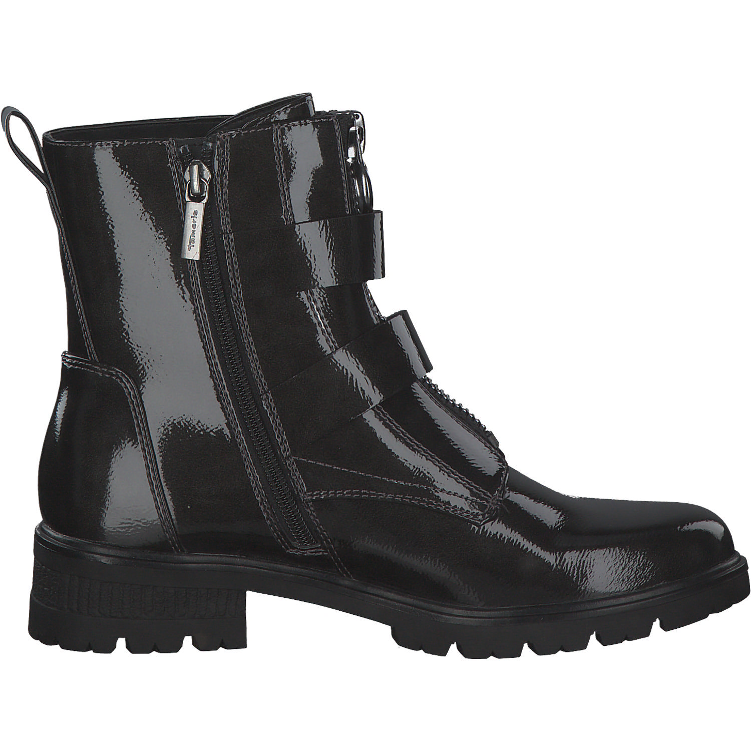 Tamaris 25414, Stiefeletten, Damen, Anthracite Pat