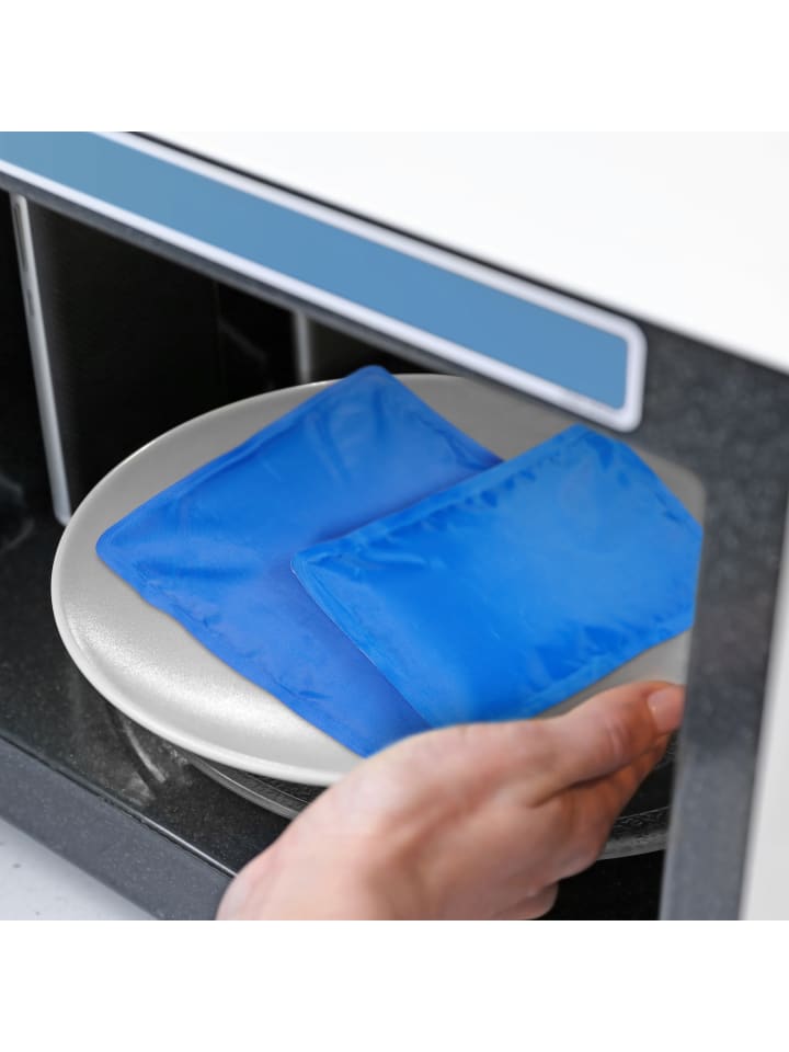 relaxdays Kühlpad Fuß in Schwarz günstig kaufen onesize
