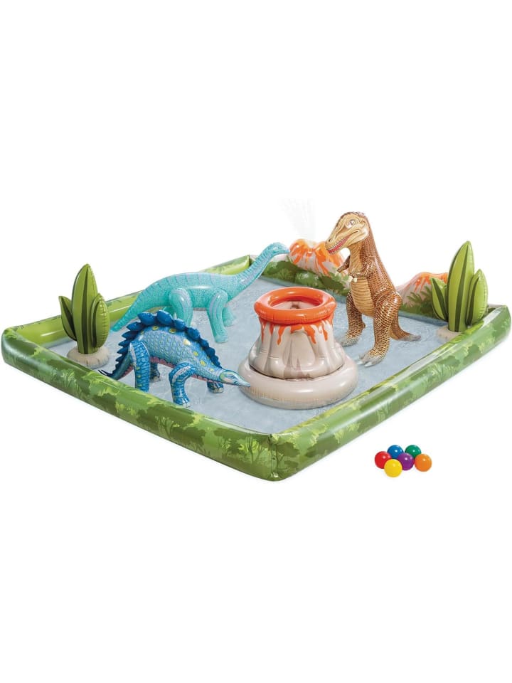Intex Playcenter - Jurassic Adventure (201x201x36cm) Planschbecken in mehrfarbig günstig kaufen onesize
