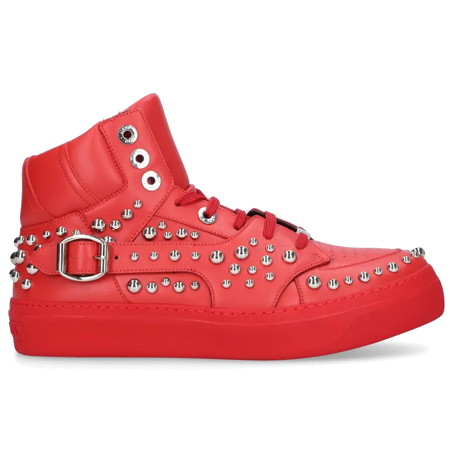 Jimmy Choo - Sneaker high RUBEN Kalbsleder - rot