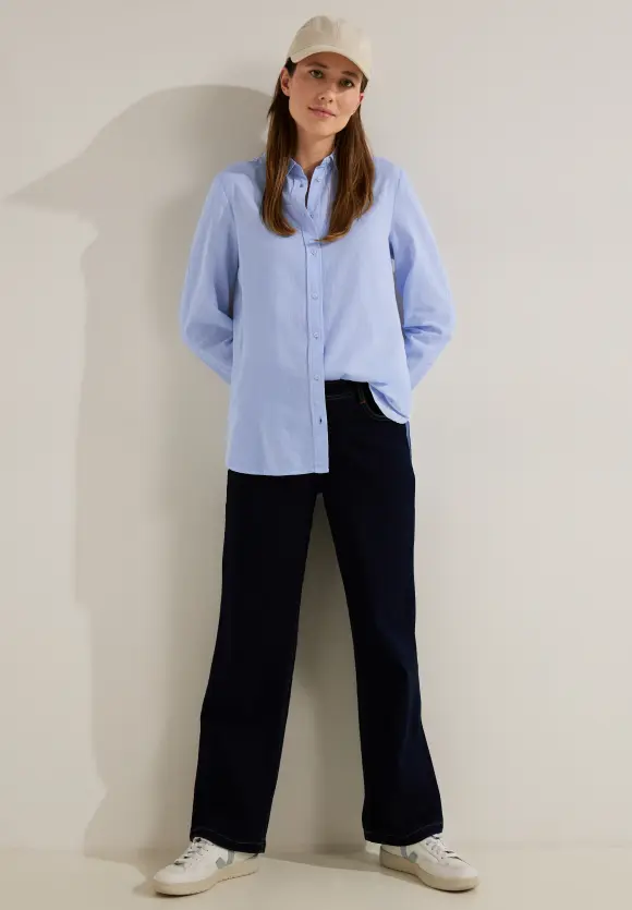 CECIL Longbluse mit Struktur