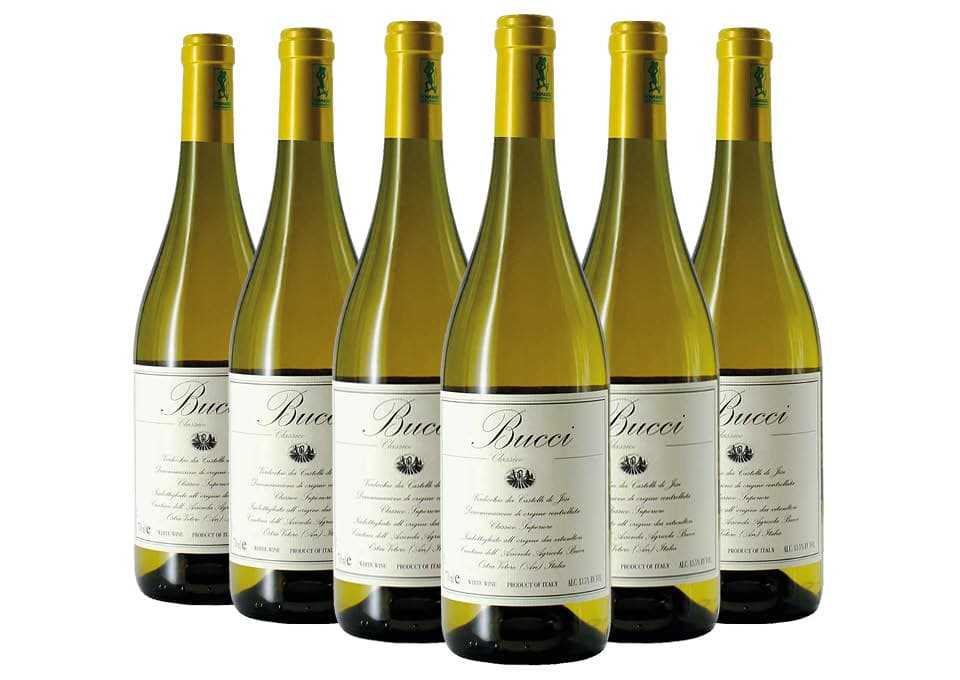 Verdicchio dei Castelli di Jesi Classico Superiore DOC Bucci 2022 Villa Bucci 6 bouteilles de 0,75 ℓ