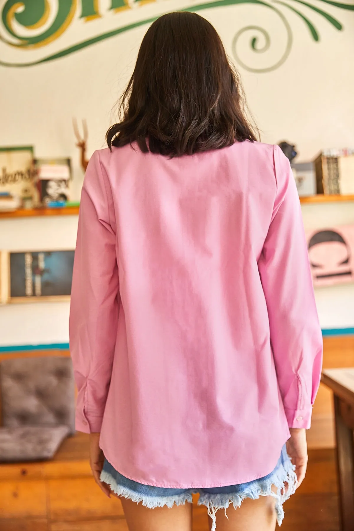 Olalook  Hemd - Rosa - Regular Fit