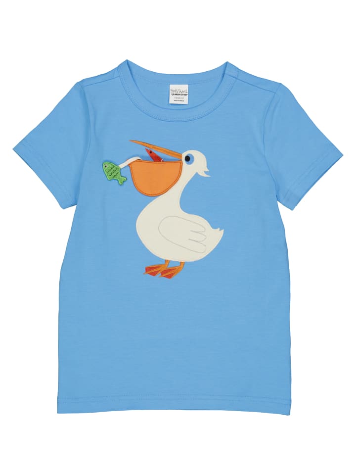Fred´s World by GREEN COTTON T-Shirt in All blue günstig kaufen