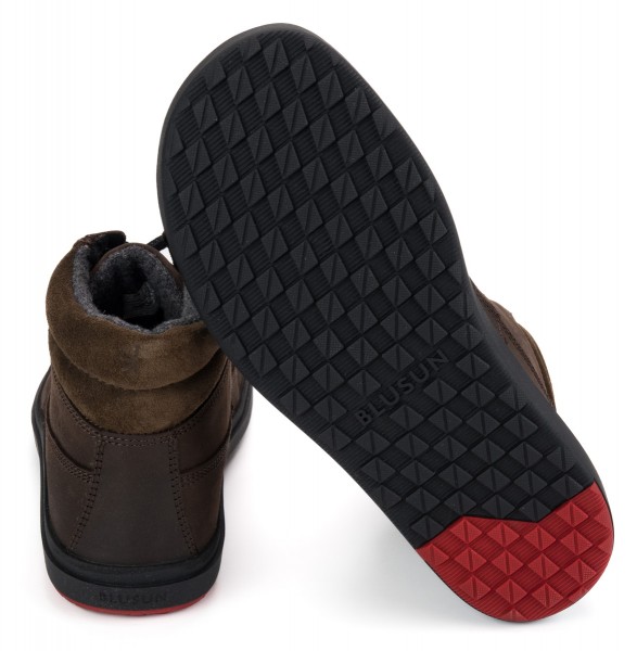 blusun ~ MidCut Stiefel Winter + Tex ~ Braun