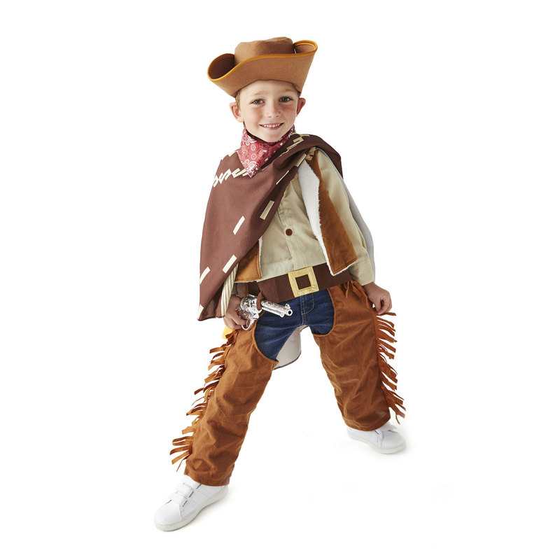 Déguisement Cow Boy Poncho 8/10 ans Oxybul