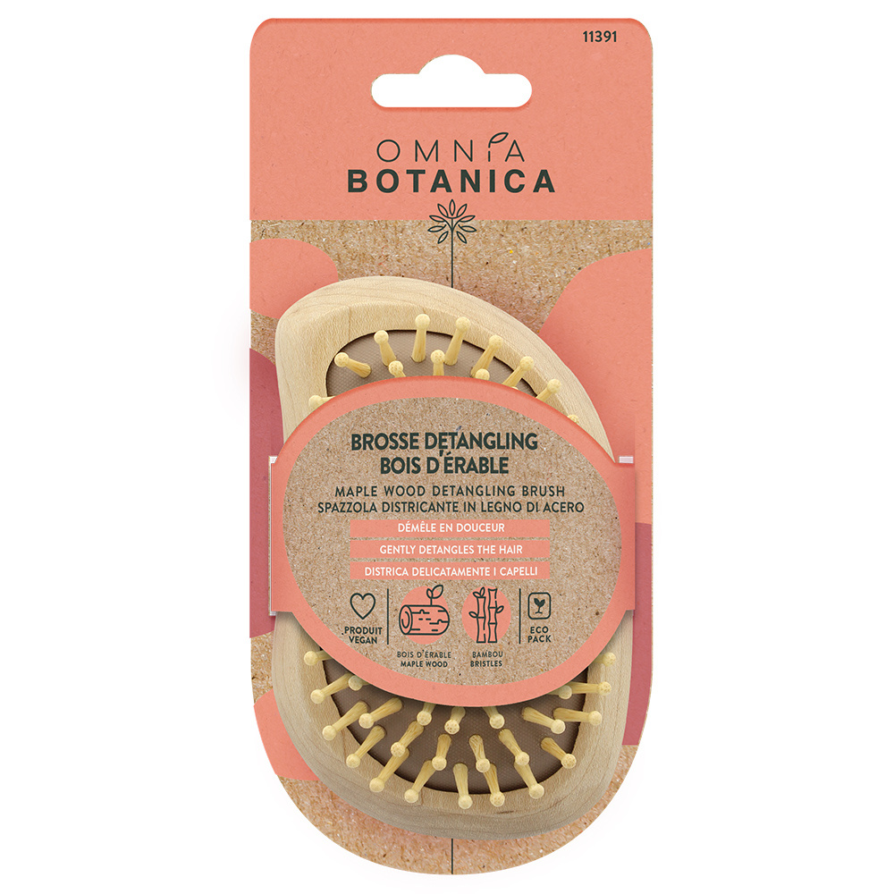 Omnia Botanica BROSSE DETANGLING BOIS D'ÉRABLE BROSSE CHEVEUX